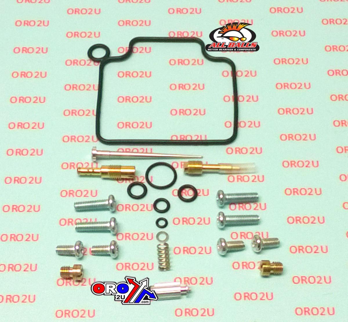 CARBURETOR REBUILD KIT 04-07 HON VT750, ALLBALLS 26-1610 ROAD thumbnail 2