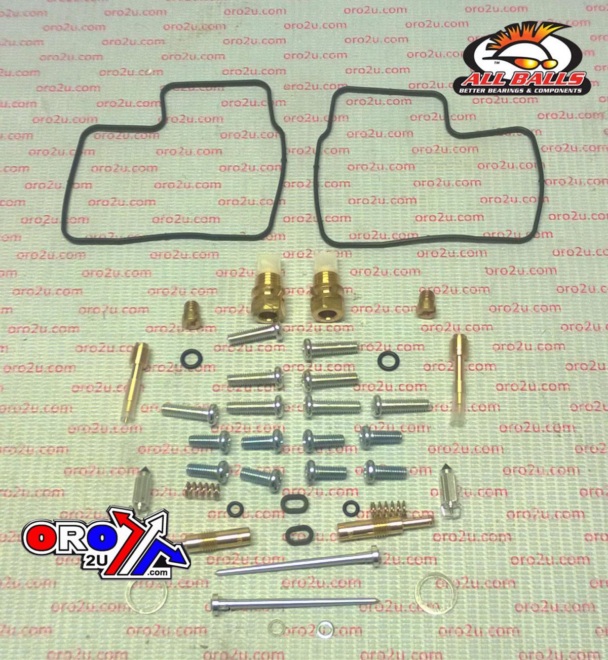 CARBURETOR REBUILD KIT 1998 HON VT750, ALLBALLS 26-1612 ROAD thumbnail 2