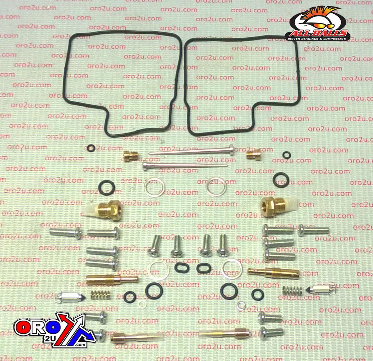 CARBURETOR REBUILD KIT 89-94 HON VT1100C, ALLBALLS 26-1617 ROAD thumbnail 2