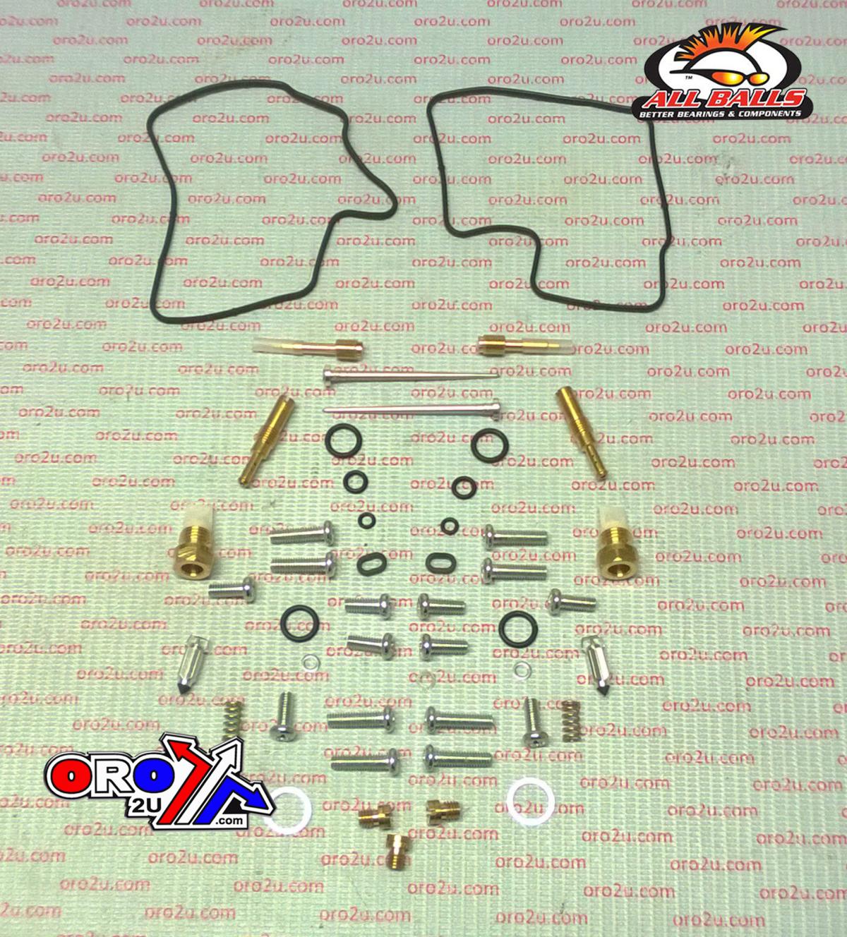 CARBURETOR REBUILD KIT 1997 HON VT1100C, ALLBALLS 26-1623 ROAD thumbnail 2