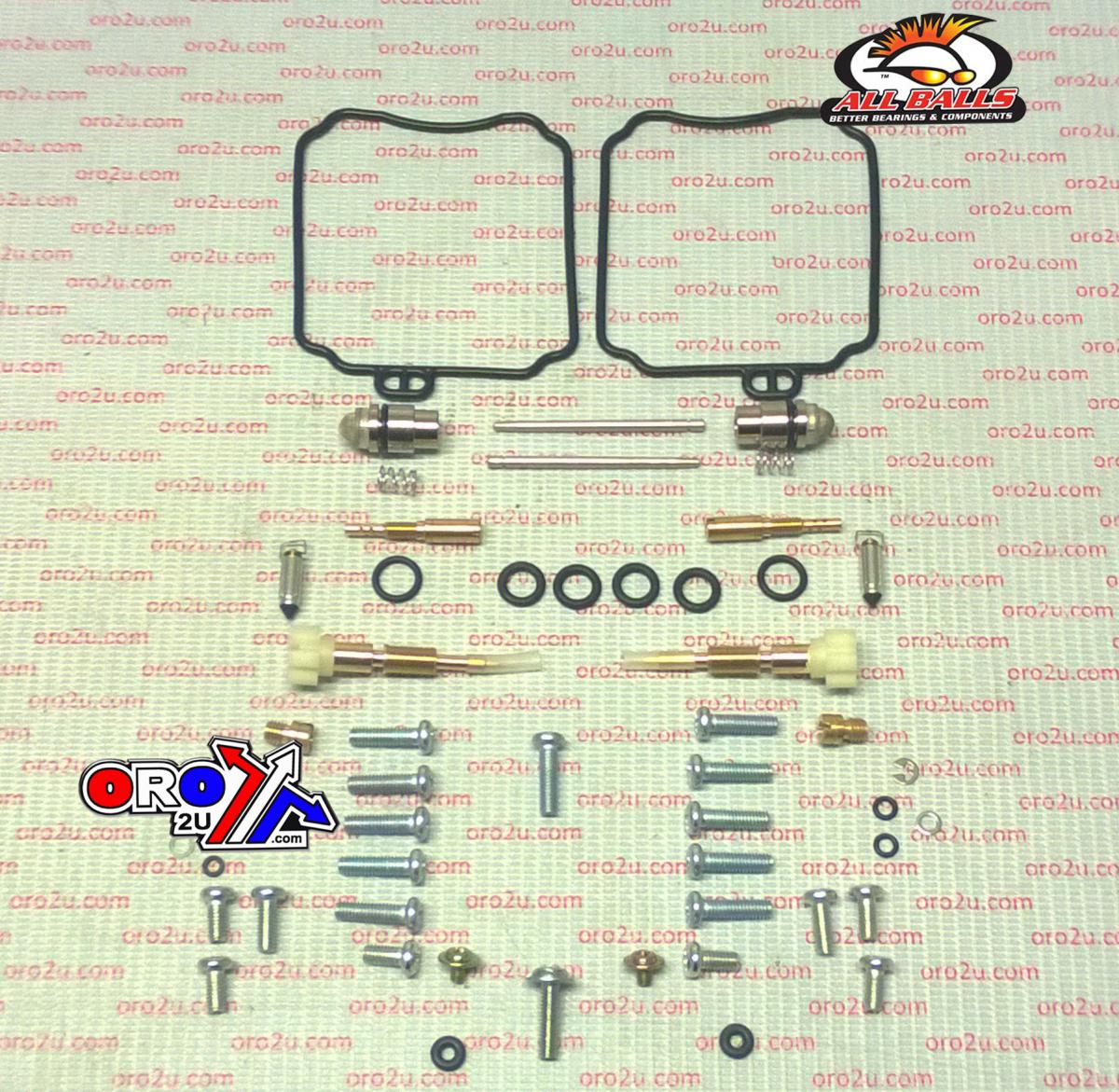 CARBURETOR REBUILD KIT 98-05 YAM XVS650 V-STAR, ALLBALLS 26-1632 ROAD thumbnail 2