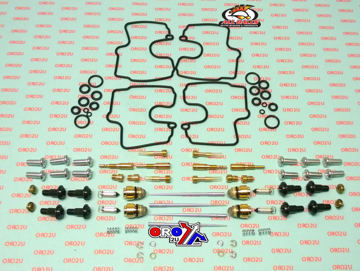 CARBURETOR REBUILD KIT 98-01 YAM YZF-R1, ALLBALLS 26-1635 ROAD thumbnail 2