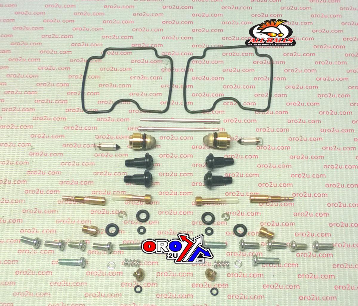 CARBURETOR REBUILD KIT 99-05 YAM XVS1100 V-STAR, ALLBALLS 26-1638 ROAD thumbnail 2