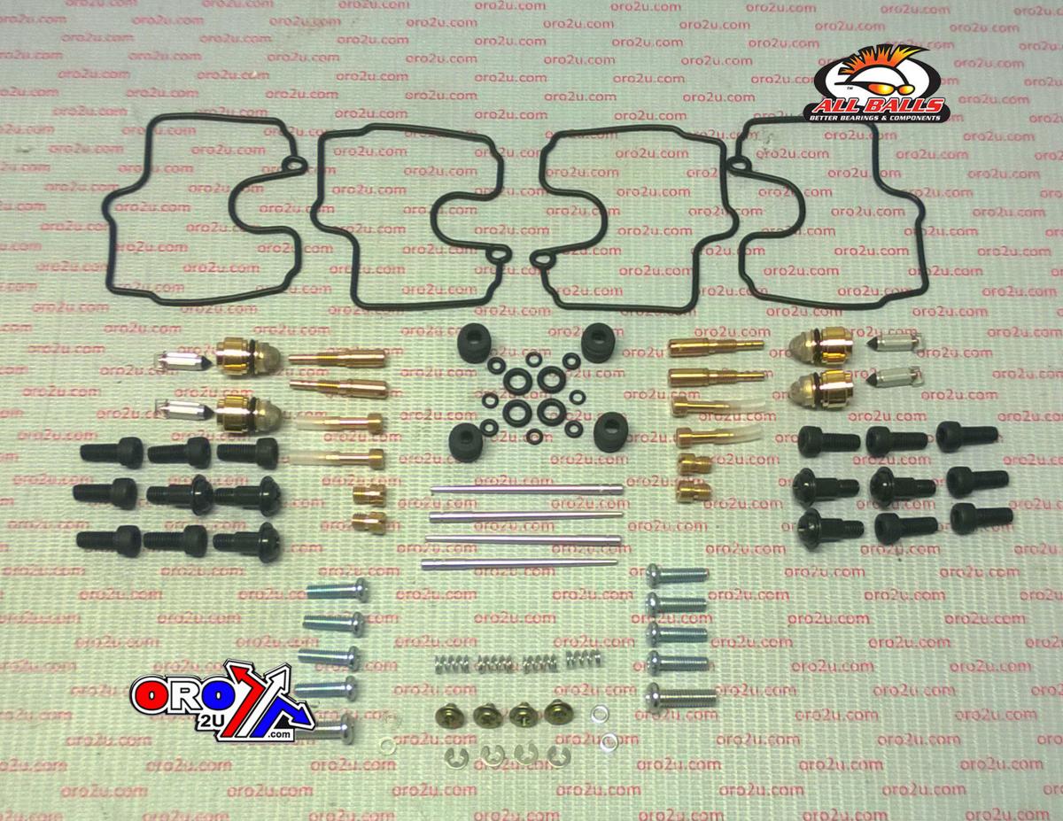 CARBURETOR REBUILD KIT 00-13 XVZ1300 ROYAL STAR, ALLBALLS 26-1642 ROAD thumbnail 2
