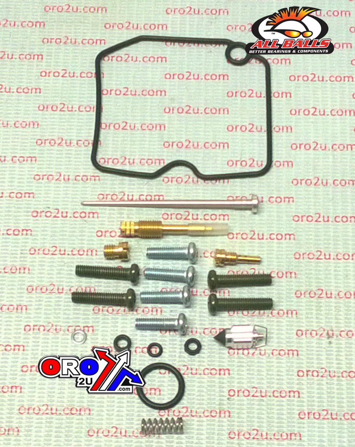 CARBURETOR REBUILD KIT 99-06 KAW VN800 VULCAN DRIFTER, ALLBALLS 26-1650 ROAD thumbnail 2