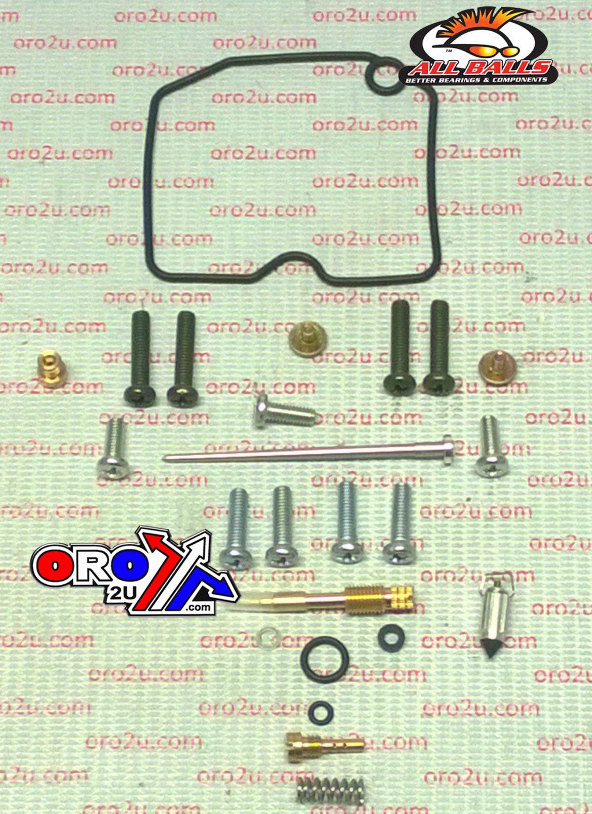 CARBURETOR REBUILD KIT 99-01 KAW VN1500, ALLBALLS 26-1657 ROAD thumbnail 2