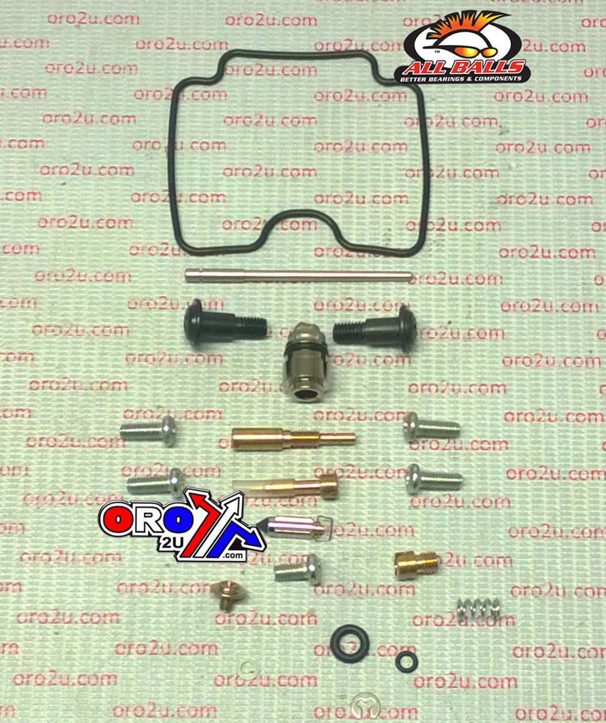 CARBURETOR REBUILD KIT 99-10 SUZ GZ250, ALLBALLS 26-1659 ROAD thumbnail 2