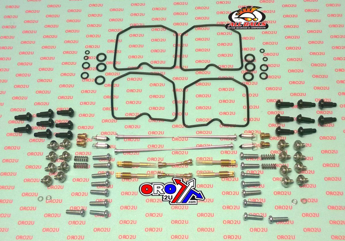 CARBURETOR REBUILD KIT 00-03 SUZ GSF600S BANDIT, ALLBALLS 26-1664 ROAD thumbnail 2
