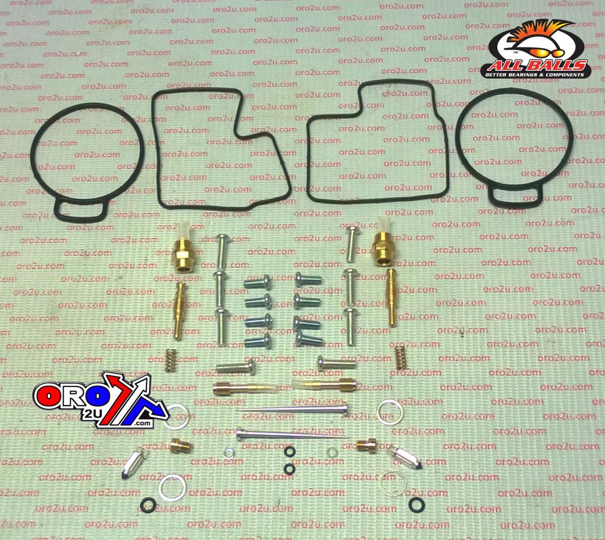 CARBURETOR REBUILD KIT 88-91 HON GL1500 GOLDWING, ALLBALLS 26-1671 ROAD thumbnail 2