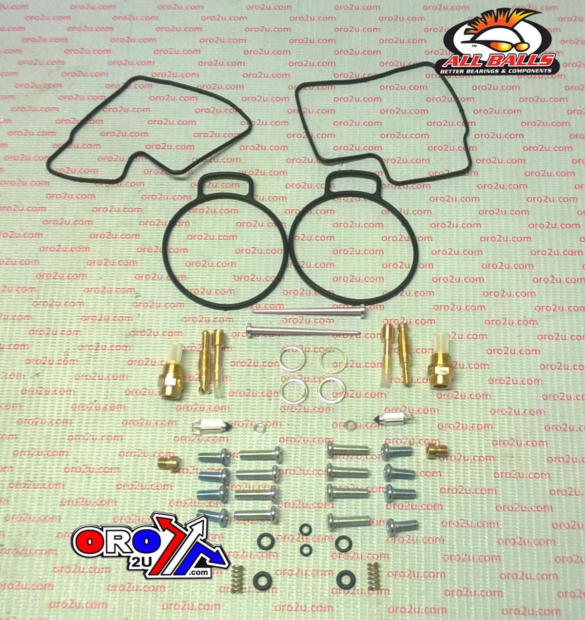 CARBURETOR REBUILD KIT 92-00 HON GL1500 GOLDWING, ALLBALLS 26-1672 ROAD thumbnail 2