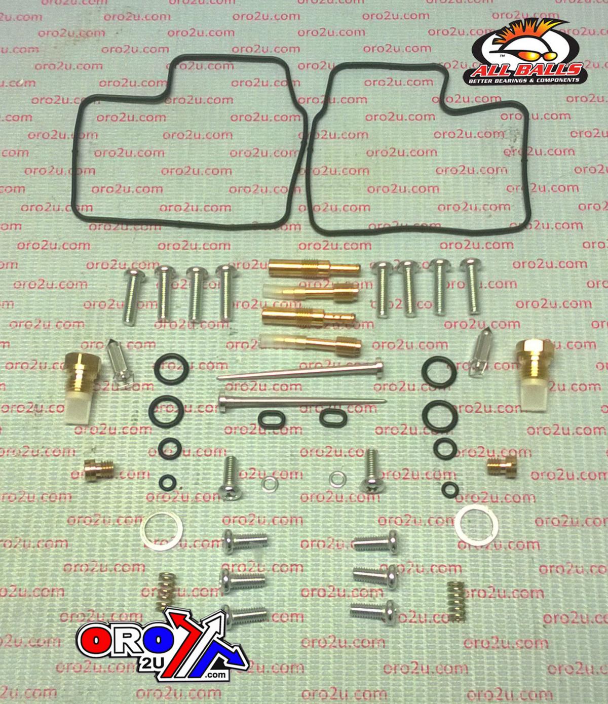 CARBURETOR REBUILD KIT 98-01 HON VT1100T SHADOW, ALLBALLS 26-1673 ROAD thumbnail 2
