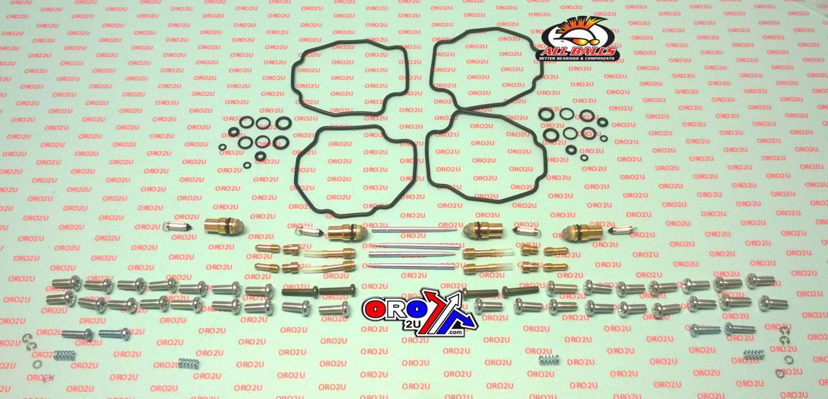 CARBURETOR REBUILD KIT 93-05 YAM VMX12 V-MAX, ALLBALLS 26-1675 ROAD thumbnail 2