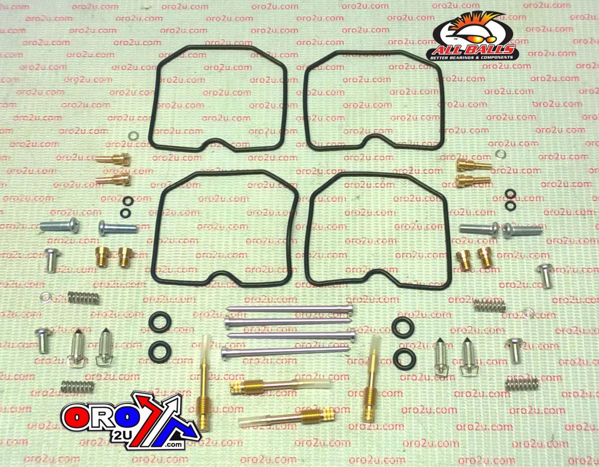 CARBURETOR REBUILD KIT 96-97 KAW ZL600 ELIMINATOR, ALLBALLS 26-1682 ROAD thumbnail 2