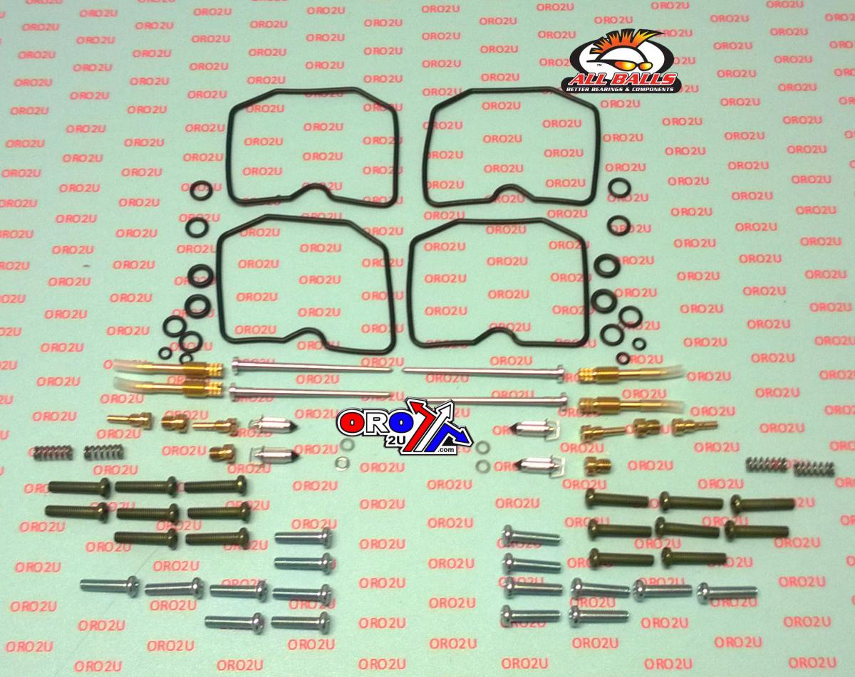 CARBURETOR REBUILD KIT 90-93 KAW ZR550, ALLBALLS 26-1683 ROAD thumbnail 2
