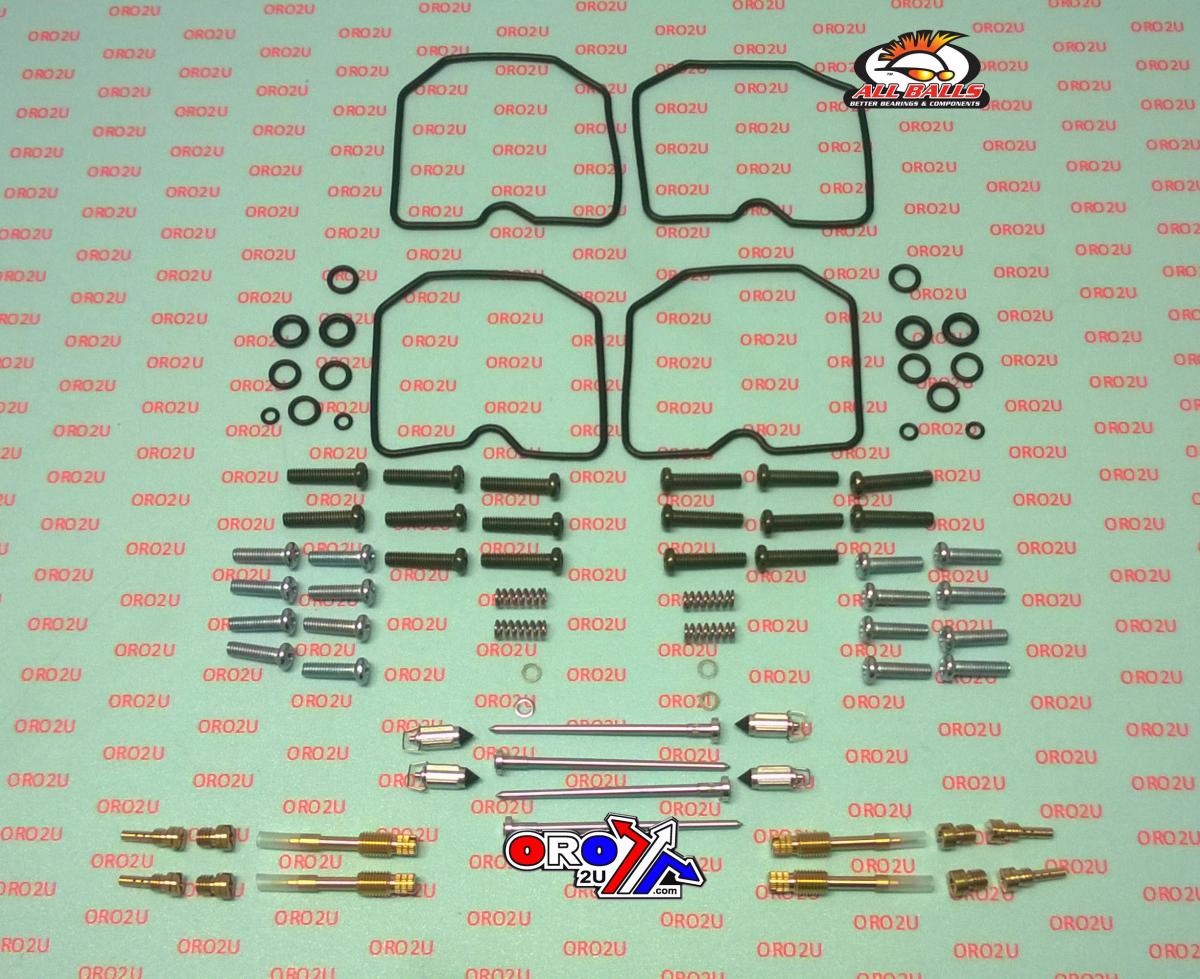 CARBURETOR REBUILD KIT 95-97 KAW ZX1100E GPZ, ALLBALLS 26-1690 ROAD thumbnail 2