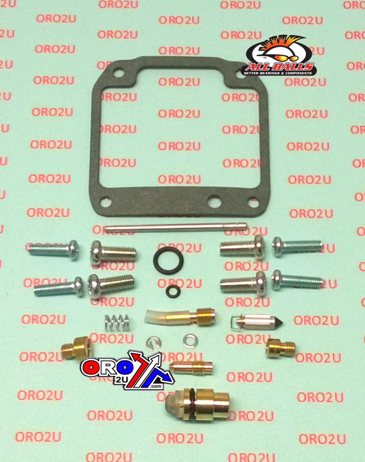 CARBURETOR REBUILD KIT 01-09 KAW BN125, ALLBALLS 26-1692 ROAD thumbnail 2