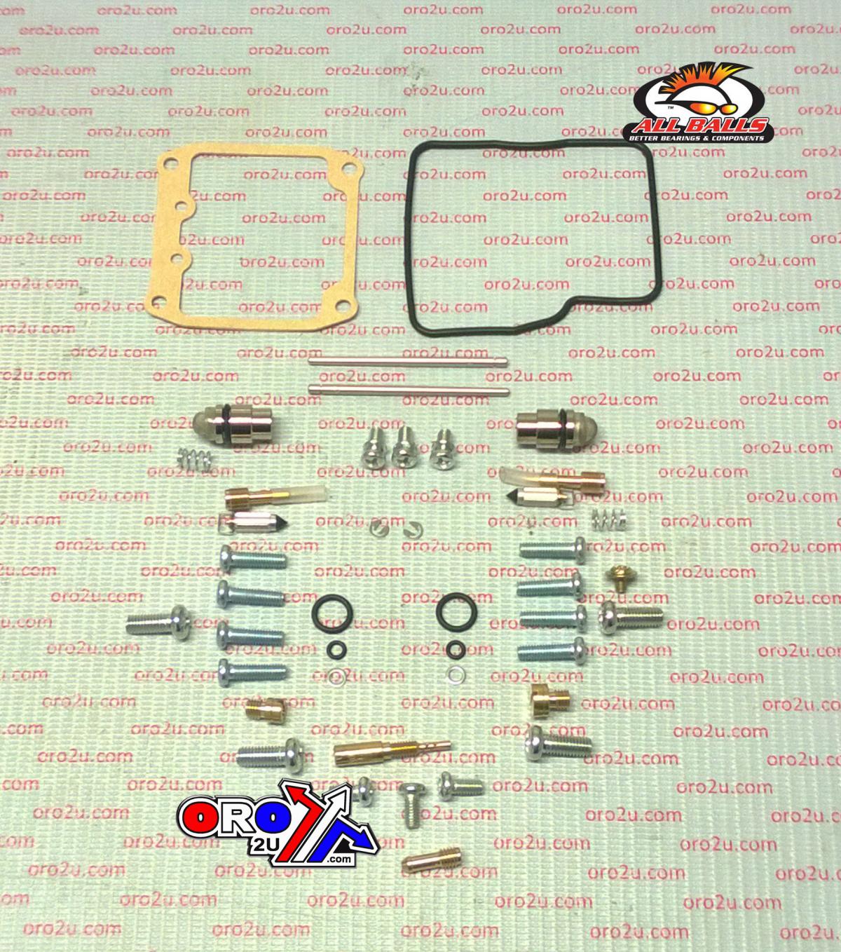 CARBURETOR REBUILD KIT 90-09 SUZ VS1400 INTRUDER, ALLBALLS 26-1698 ROAD thumbnail 2