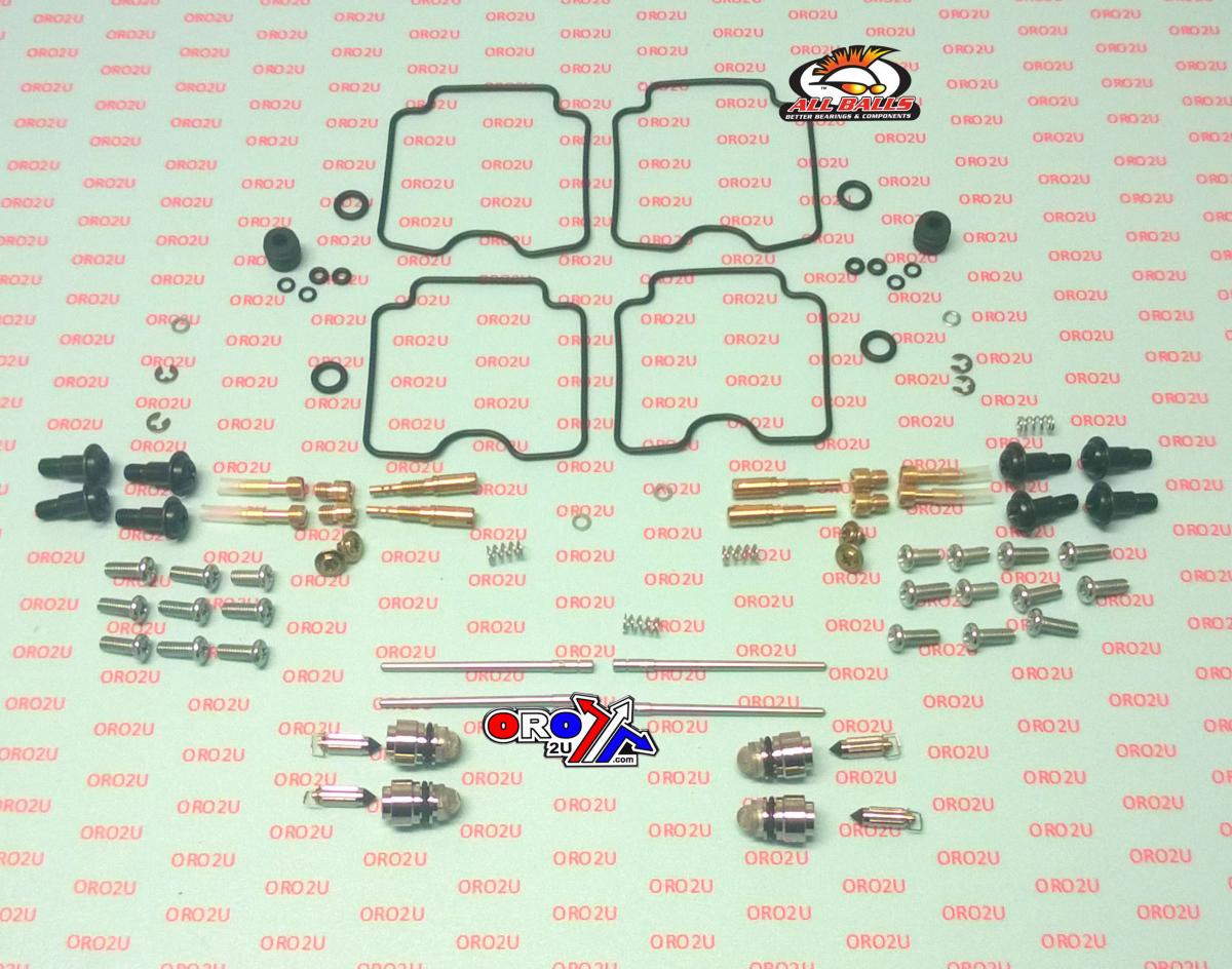 CARBURETOR REBUILD KIT 01-05 SUZ GSF1200 BANDIT, ALLBALLS 26-1699 ROAD thumbnail 2