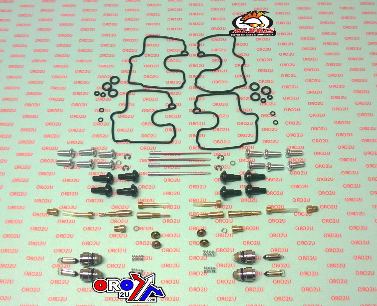 CARBURETOR REBUILD KIT 98-00 SUZ GSX-R600, ALLBALLS 26-1704 ROAD thumbnail 2