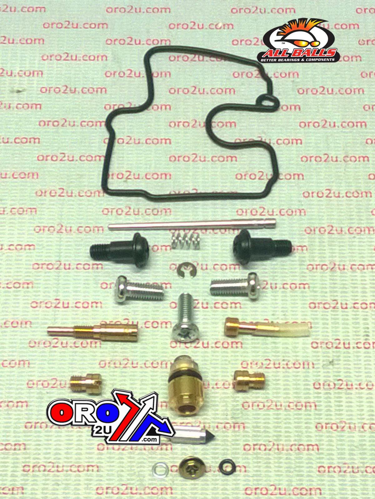 CARBURETOR REBUILD KIT 01-04 SUZUKI VL800 INTRUDER, ALLBALLS 26-1710 ROAD thumbnail 2