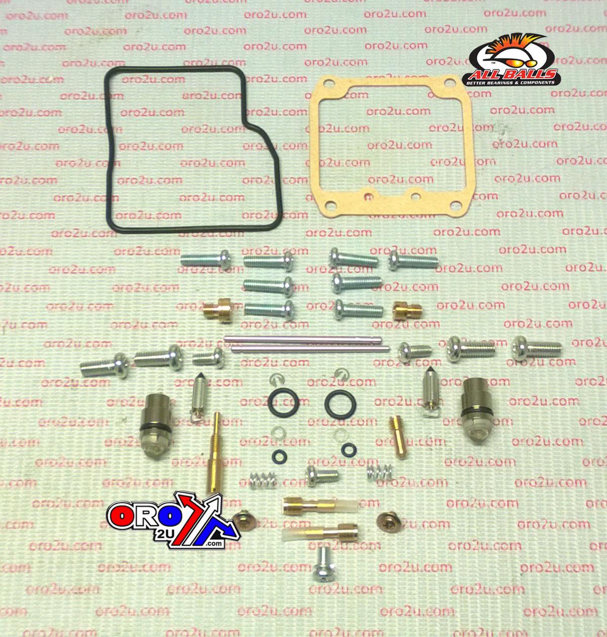 CARBURETOR REBUILD KIT 92-09 SUZUKI VS800GL INTRUDER, ALLBALLS 26-1713 ROAD thumbnail 2