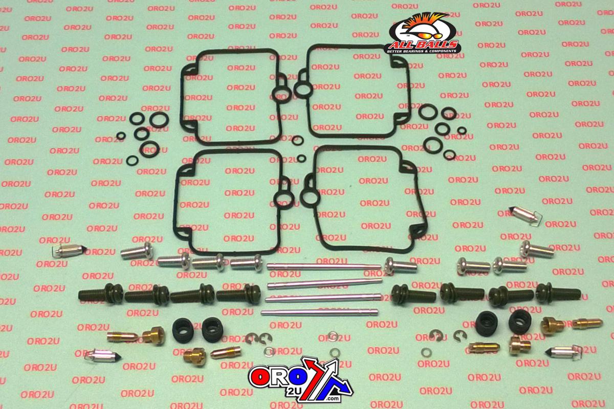 CARBURETOR REBUILD KIT 89-97 SUZ GSX750F KATANA, ALLBALLS 26-1716 ROAD thumbnail 2
