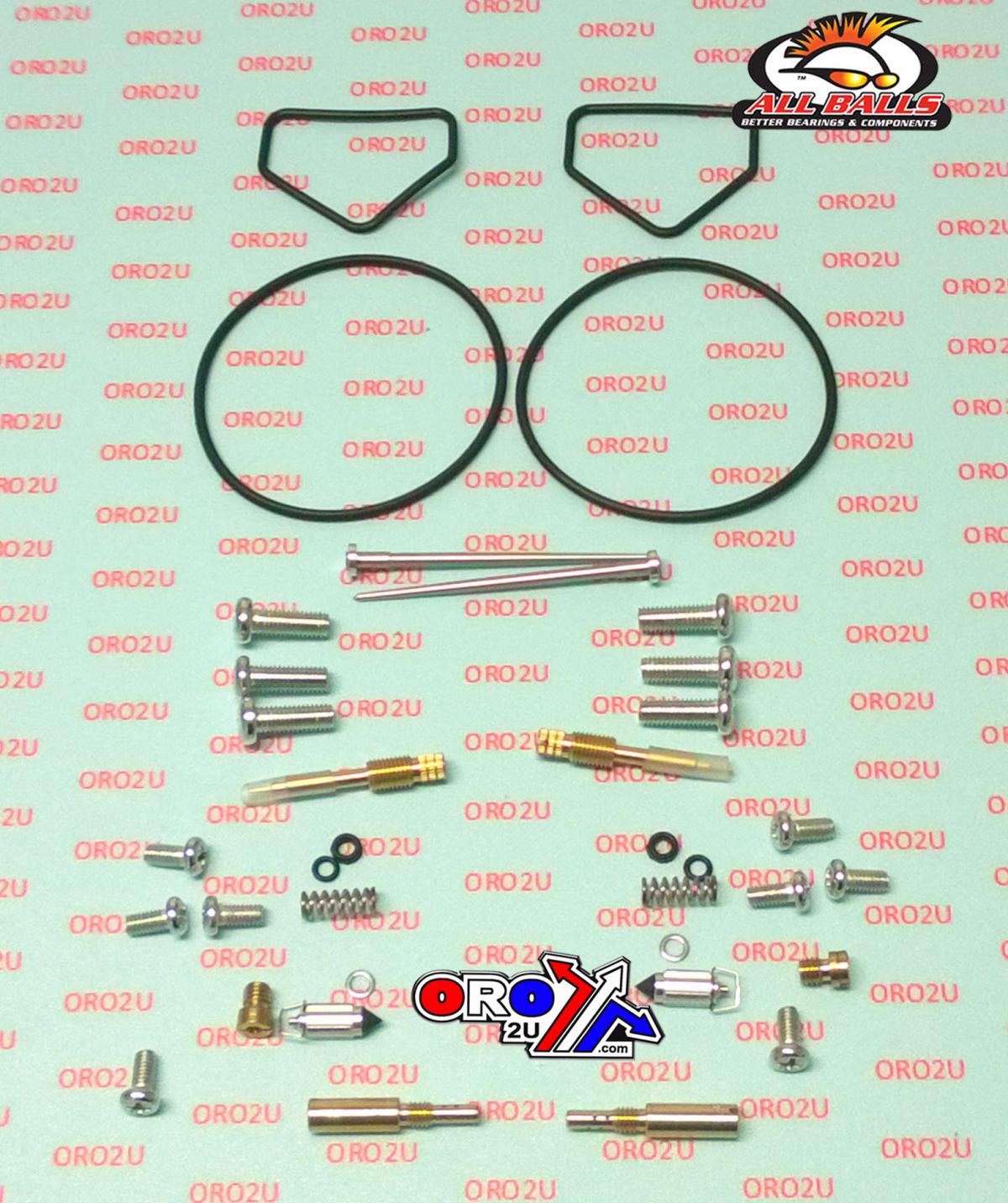 CARBURETOR REBUILD KIT 87-06 KAW VN750 VULCAN, ALLBALLS 26-1722 ROAD thumbnail 2