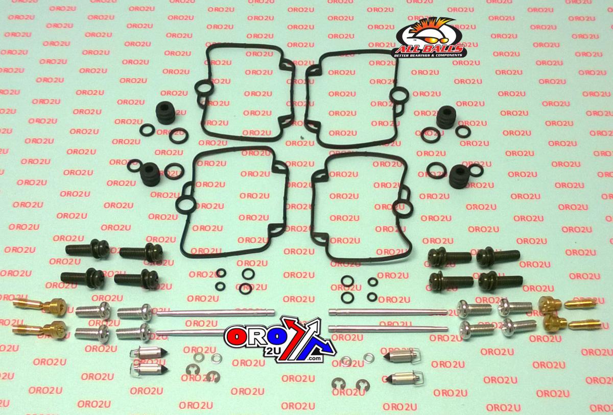 CARBURETOR REBUILD KIT 92-93 SUZ GSX-R600, ALLBALLS 26-1730 ROAD thumbnail 2