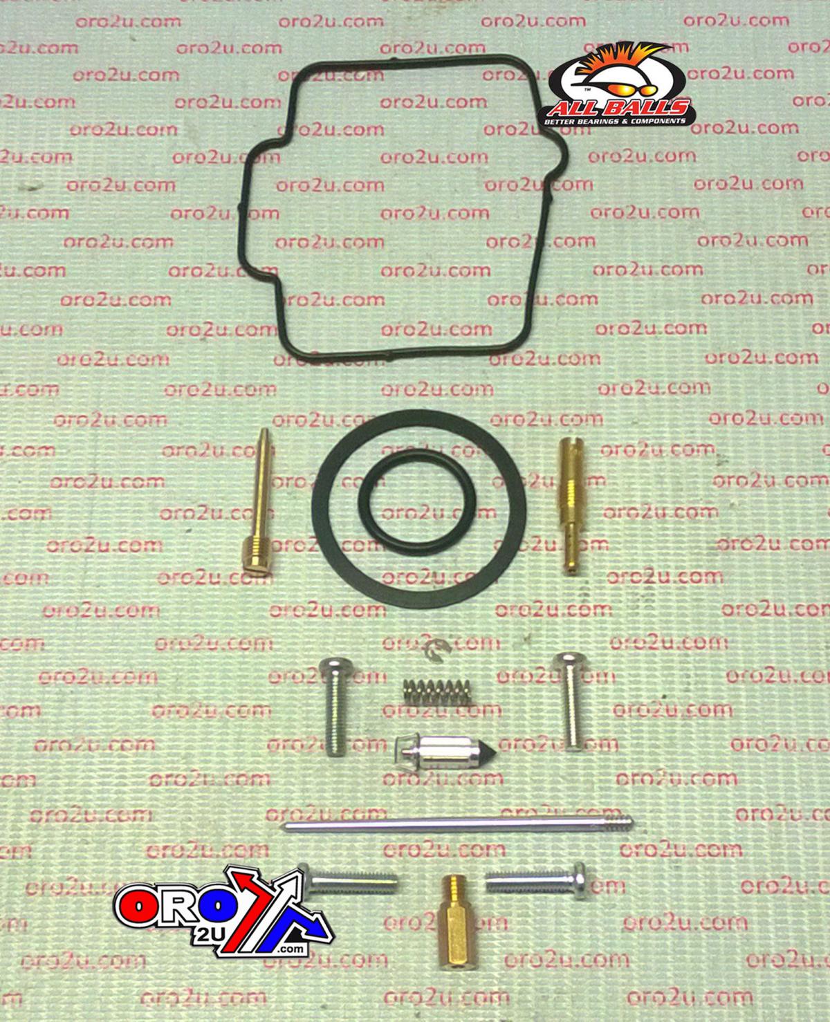 CARBURETOR REBUILD KIT 88-89 HON CR125R, ALLBALLS 26-1735 DIRT thumbnail 2