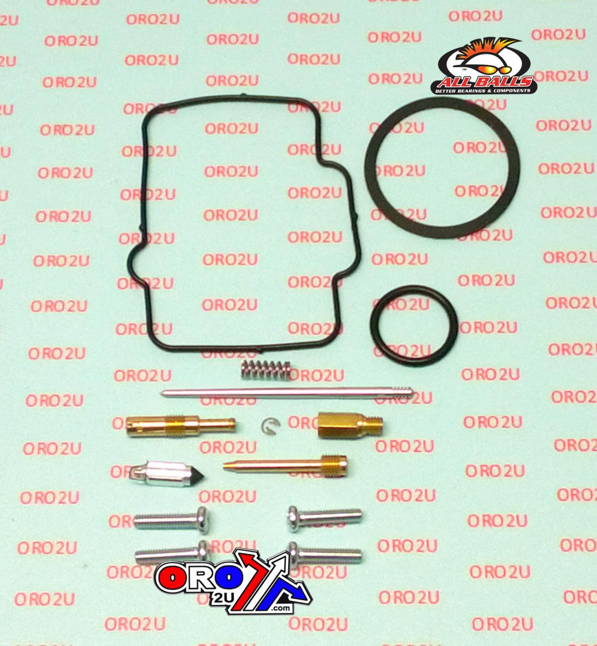 CARBURETOR REBUILD KIT 1986 HON CR125R, ALLBALLS 26-1737 DIRT thumbnail 2