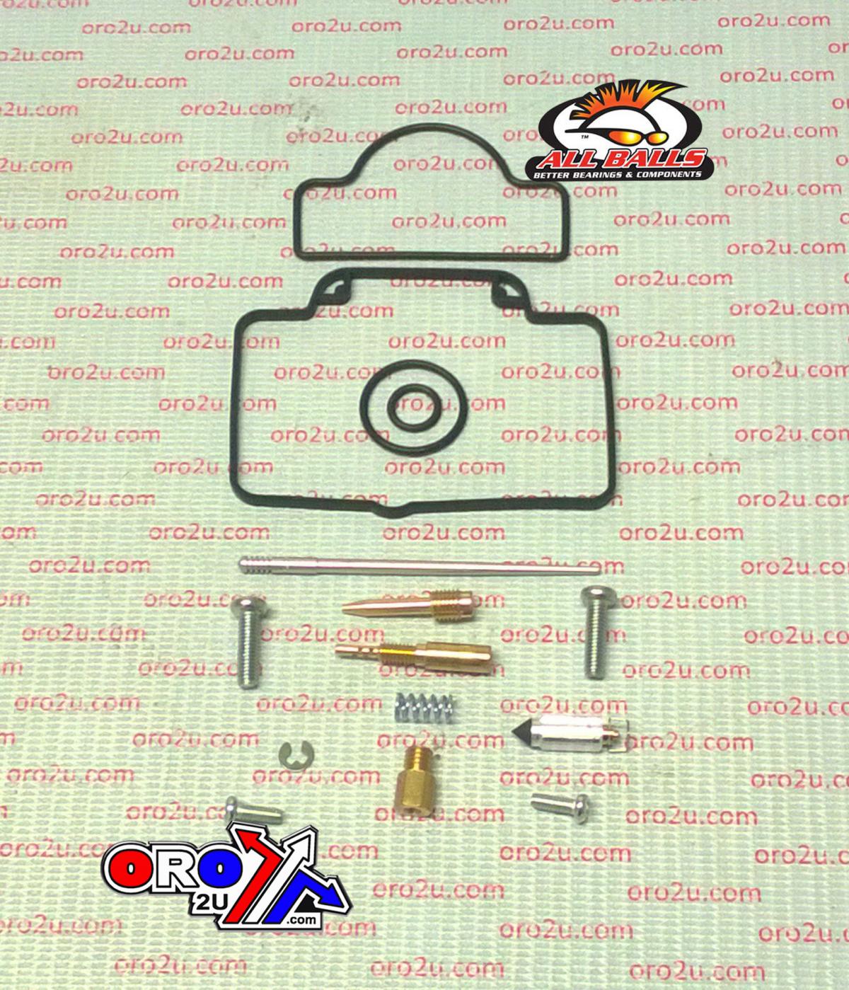 CARBURETOR REBUILD KIT 89-90 SUZ RM125, ALLBALLS 26-1740 DIRT thumbnail 2
