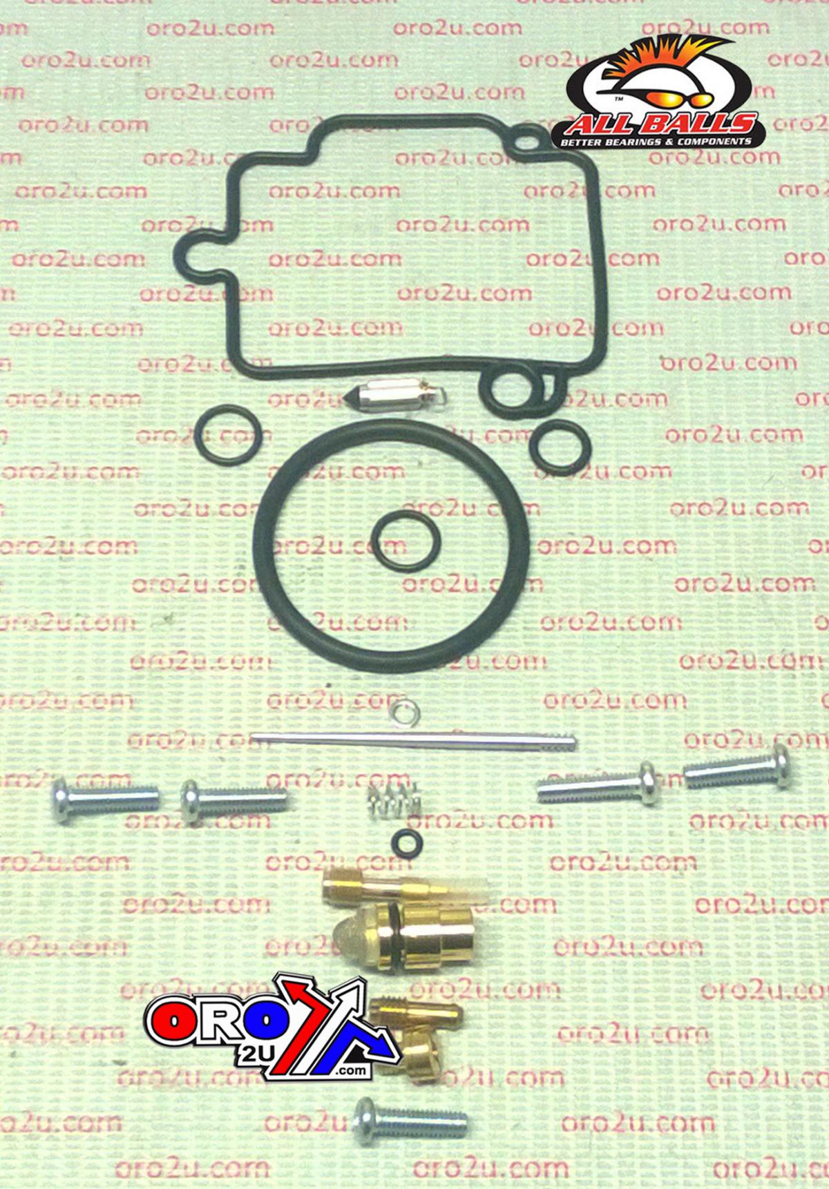 CARBURETOR REBUILD KIT 87-92 YAM YFM350 WARRIOR, ALLBALLS 26-1741 ATV thumbnail 2