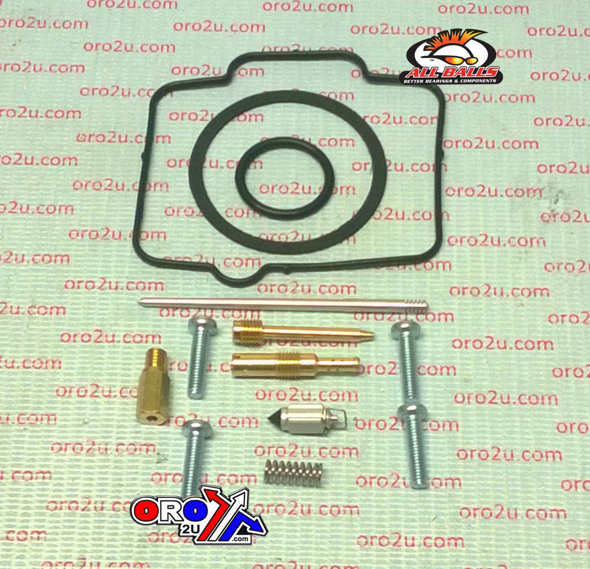 CARBURETOR REBUILD KIT 19889 KAW KX500, ALLBALLS 26-1742 DIRT thumbnail 2