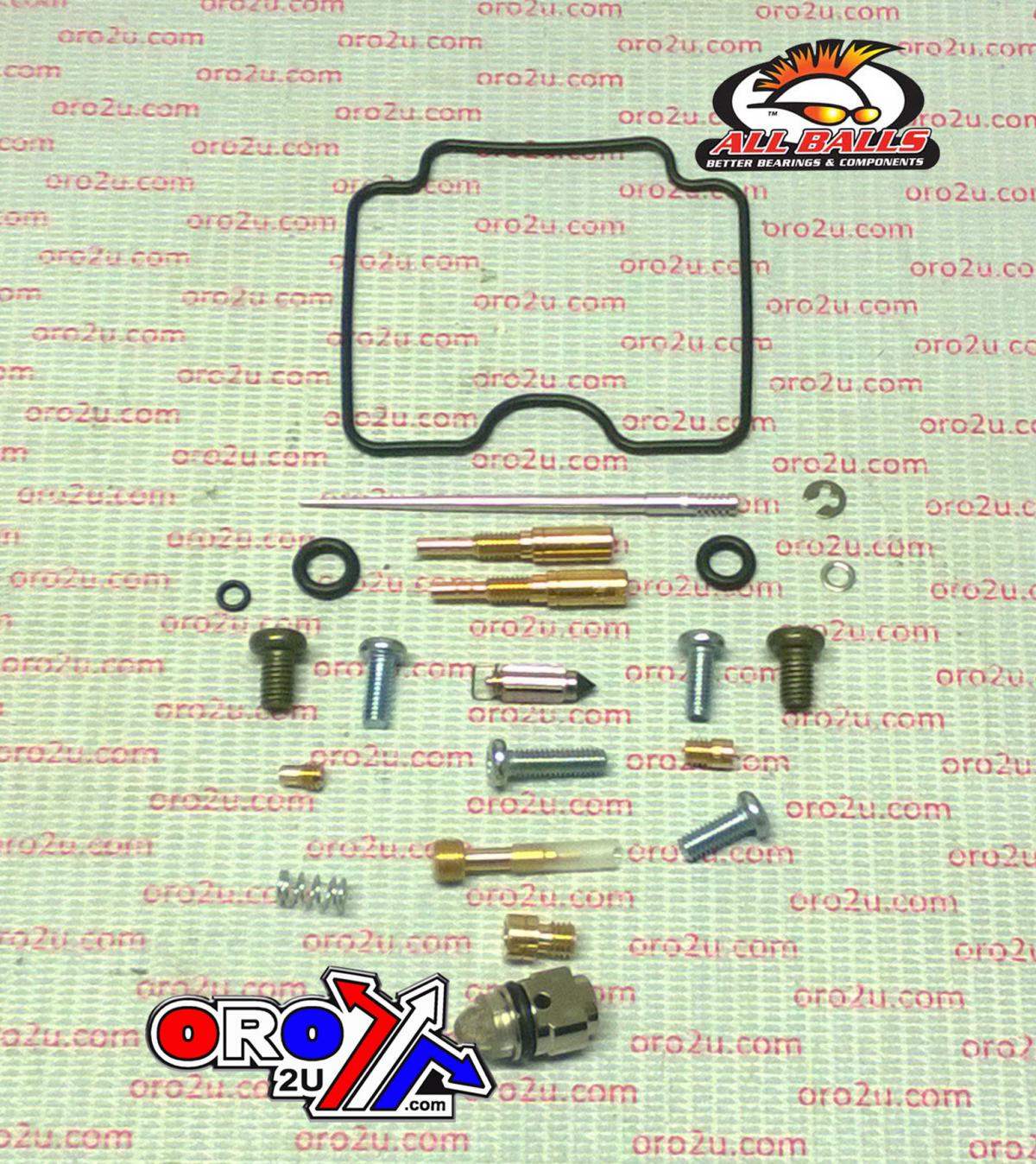CARBURETOR REBUILD KIT 2000 CAN-AM DS650, ALLBALLS 26-1752 ATV thumbnail 2