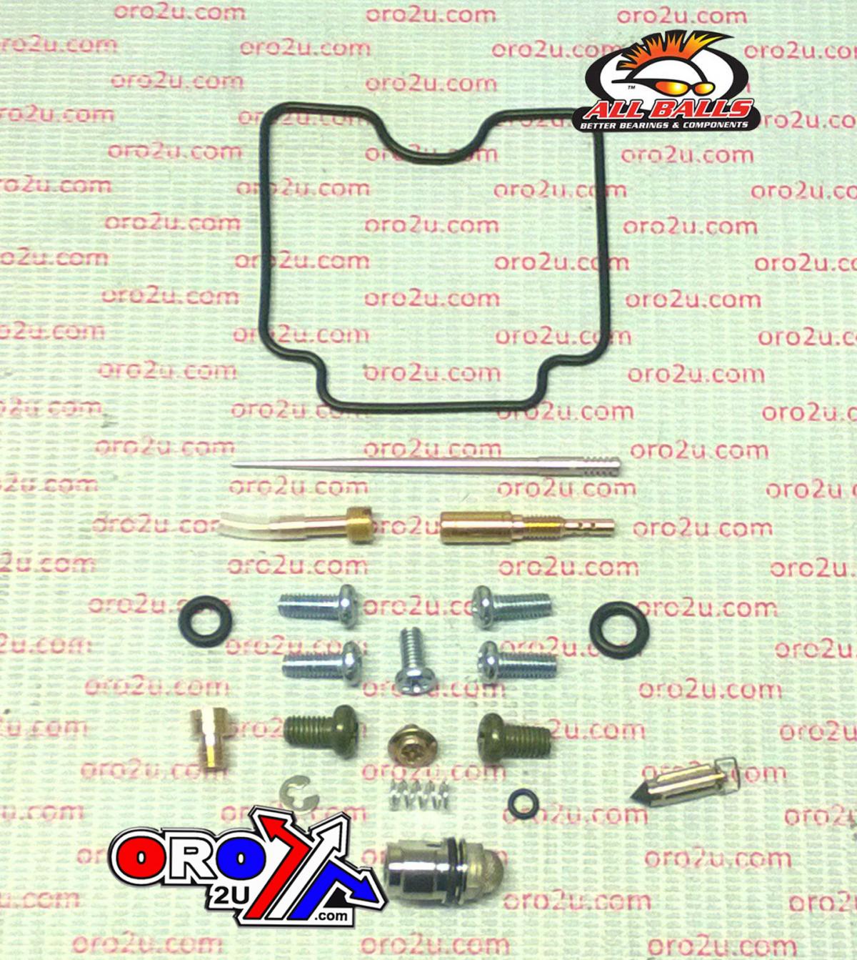 CARBURETOR REBUILD KIT 01-07 CAN-AM DS650, ALLBALLS 26-1753 ATV thumbnail 2