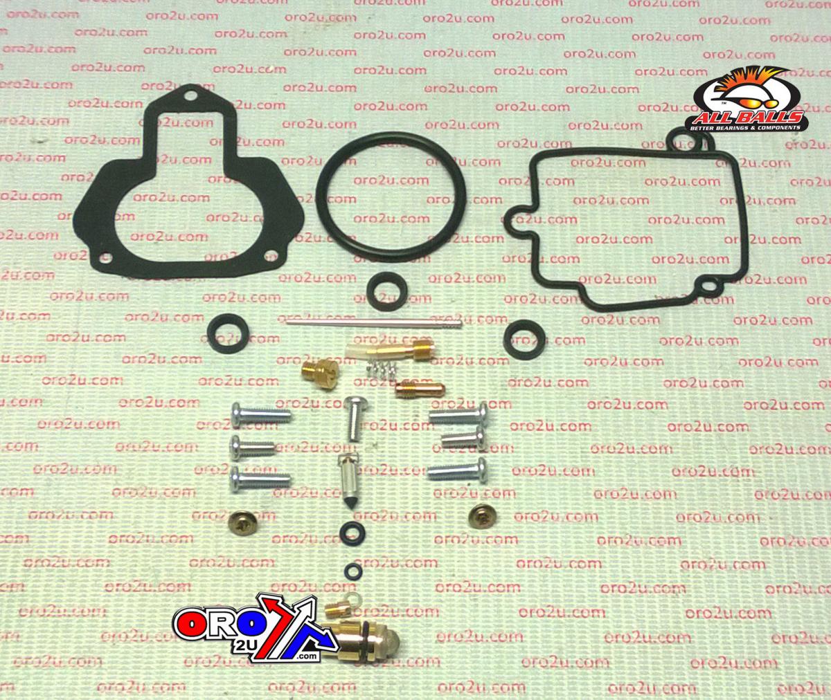 CARBURETOR REBUILD KIT 1995 YAM YFM35FX WOLVERINE, ALLBALLS 26-1755 ATV thumbnail 2