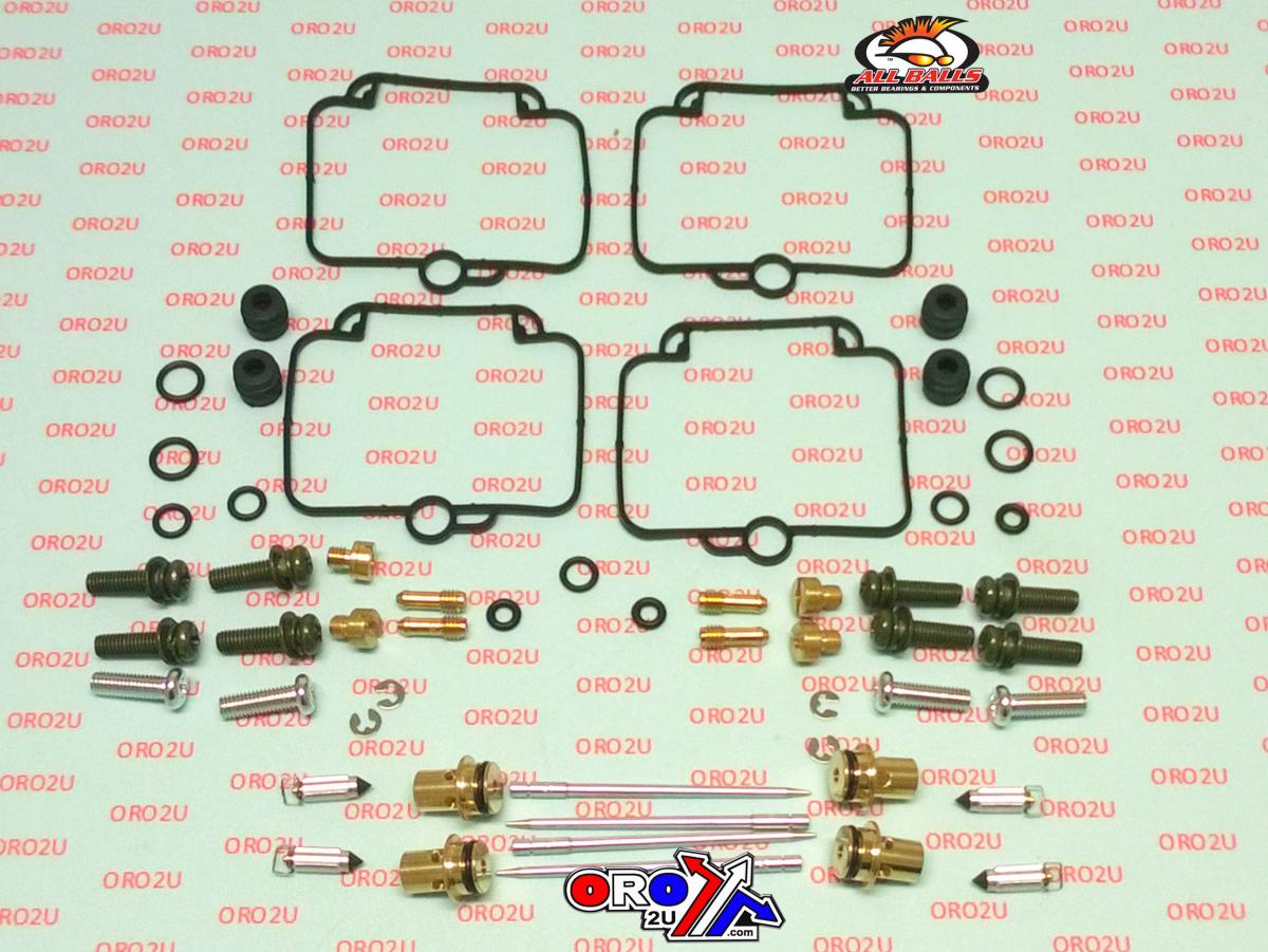 CARBURETOR REBUILD KIT 90-92 SUZ GSXR750, ALLBALLS 26-1757 ROAD thumbnail 2