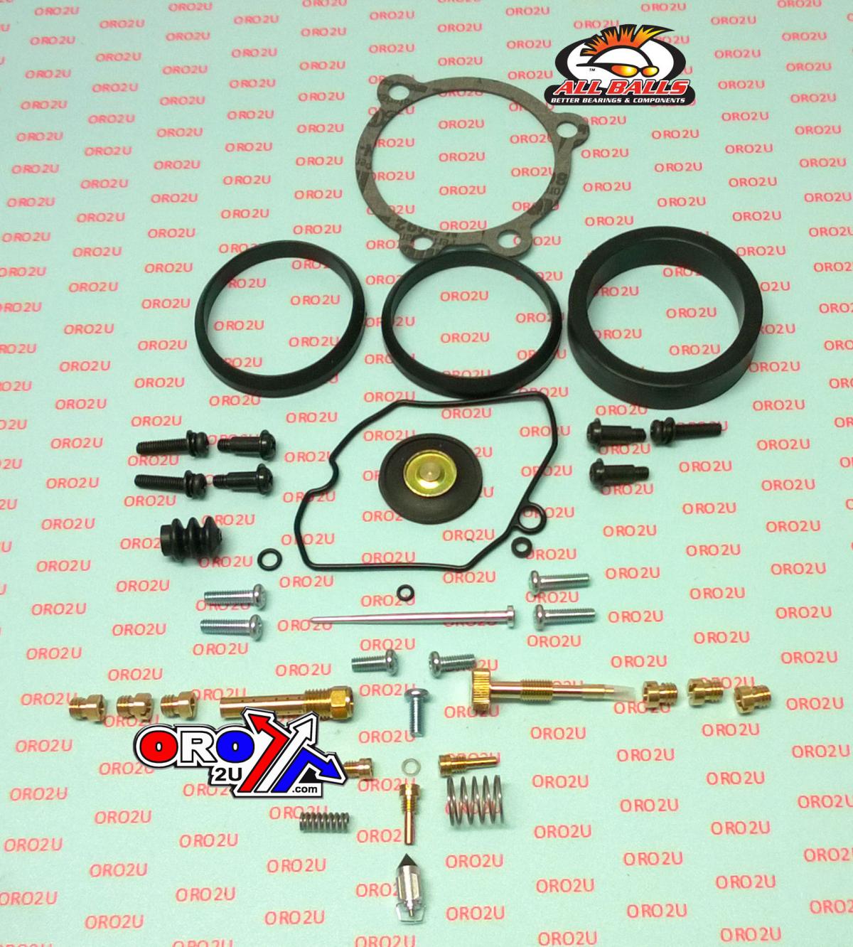 CARBURETOR REBUILD KIT 95-03 HARLEY XL1200, ALLBALLS 26-1759 ROAD thumbnail 2