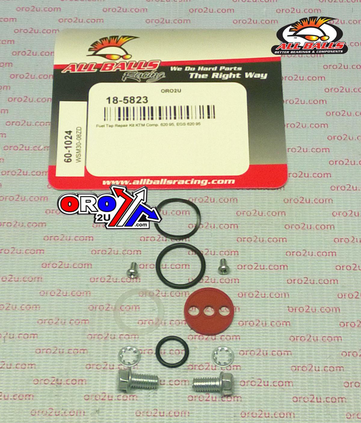 FUEL TAP REPAIR KIT ALLBALLS, ALLBALLS 60-1024 KTM COMP 620 95/ EGS 620 95 thumbnail 2