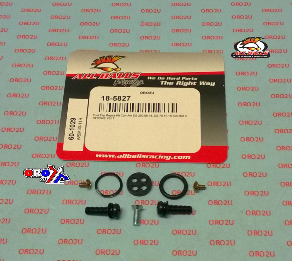 FUEL TAP REPAIR KIT ALLBALLS, ALLBALLS 60-1029 KTM SMC 625 04-06 thumbnail 2