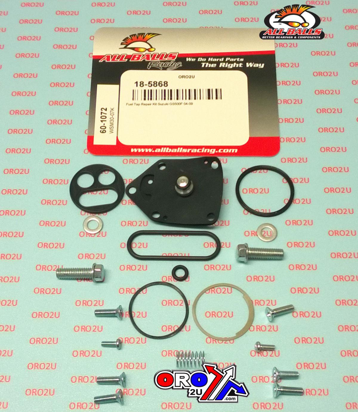 FUEL TAP REPAIR KIT ALLBALLS, ALLBALLS 60-1072 SUZUKI GS500F 04-09 thumbnail 2