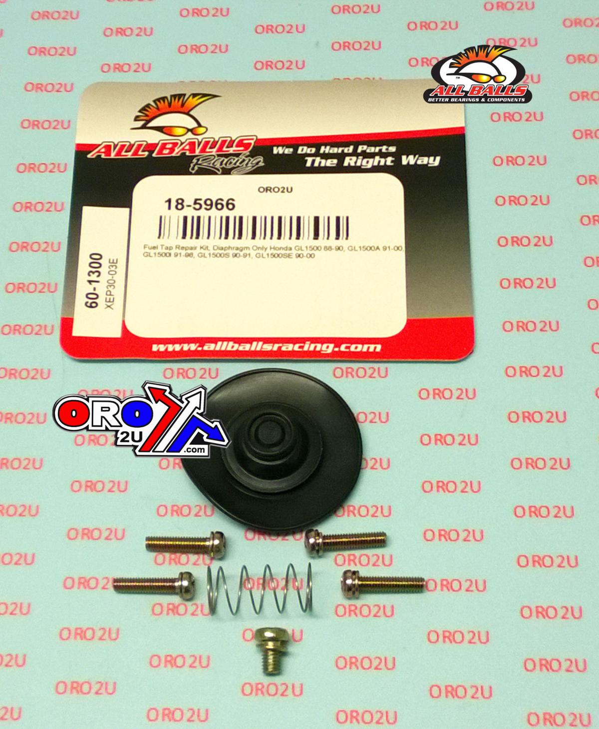 FUEL TAP REPAIR KIT ALLBALLS, ALLBALLS 60-1300 HONDA GL1500 88-96 thumbnail 2