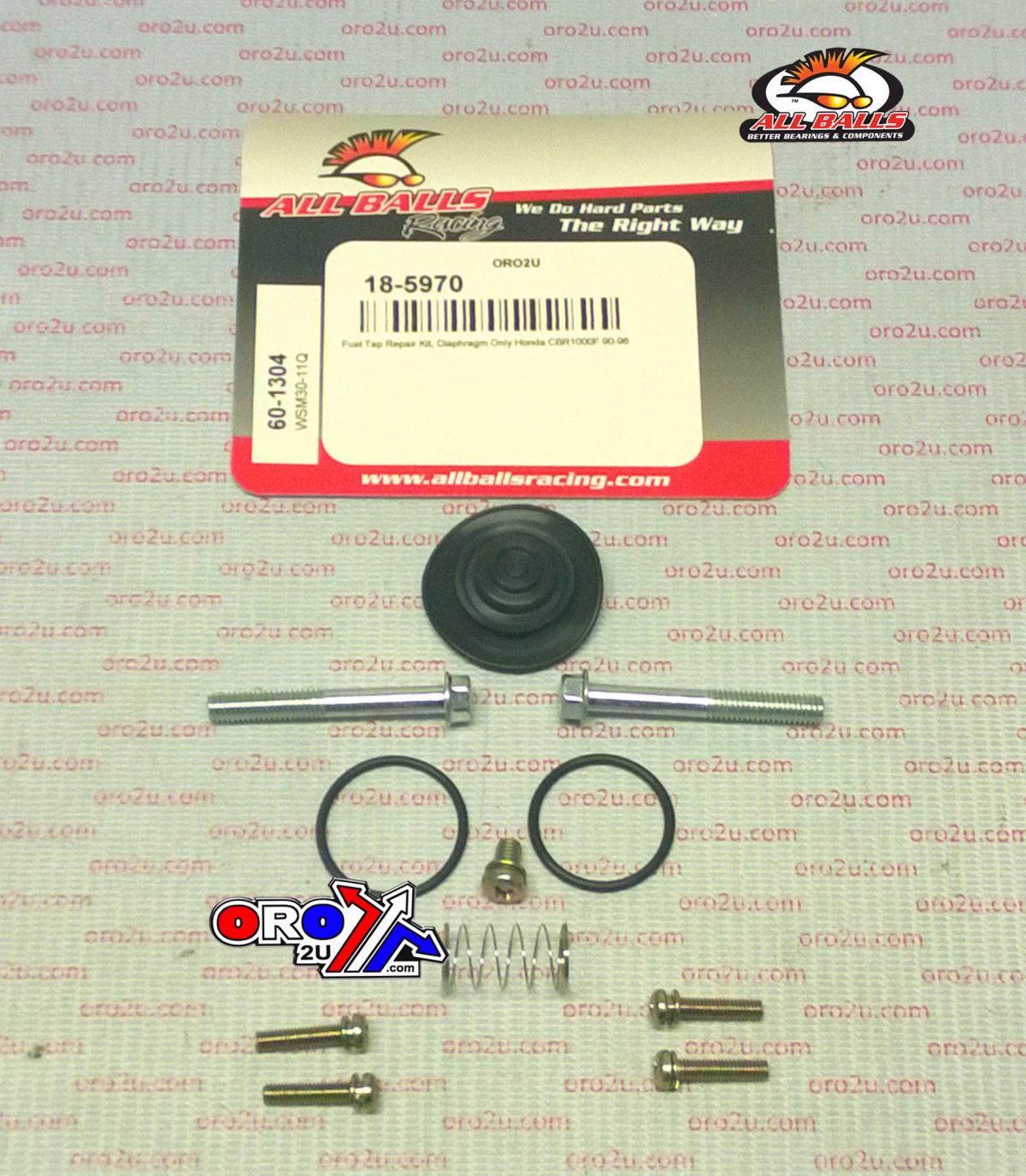 FUEL TAP REPAIR KIT ALLBALLS, ALLBALLS 60-1304 HONDA CBR1000F 90-96 thumbnail 2