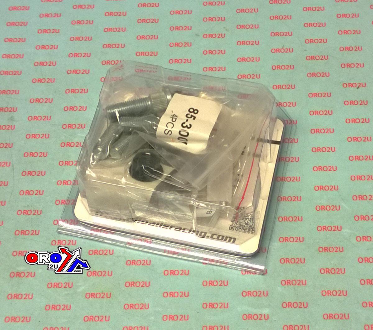 Wheel Stud and Nut Kit, ALLBALLS 85-1004 thumbnail 3