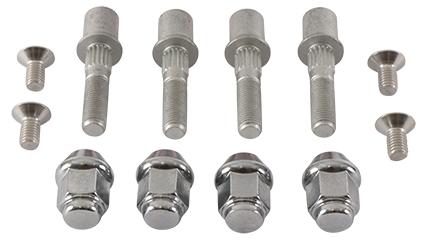 Wheel Stud and Nut Kit, ALLBALLS 85-1077 image 1