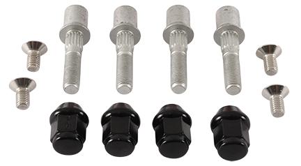 Wheel Stud and Nut Kit, ALLBALLS 85-1079 image 1