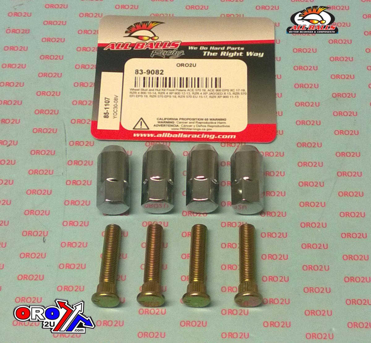 Wheel Stud and Nut Kit, ALLBALLS 85-1107 thumbnail 2