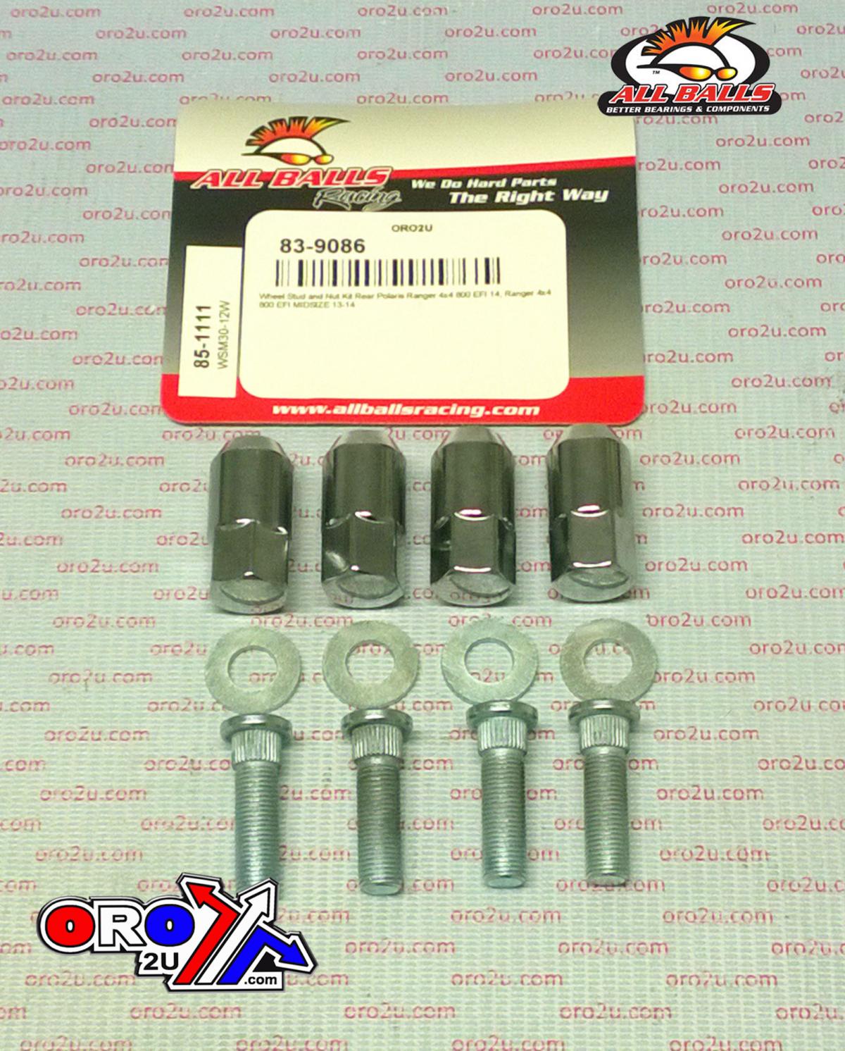 Wheel Stud and Nut Kit, ALLBALLS 85-1111 thumbnail 2