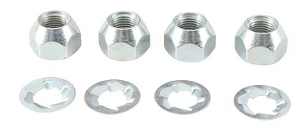REAR WHEEL NUT KIT 85-13 POLARIS MAGNUM SCRAMBLER TRAIL BLAZER BOSS ALLBALLS 85-1258 7542714