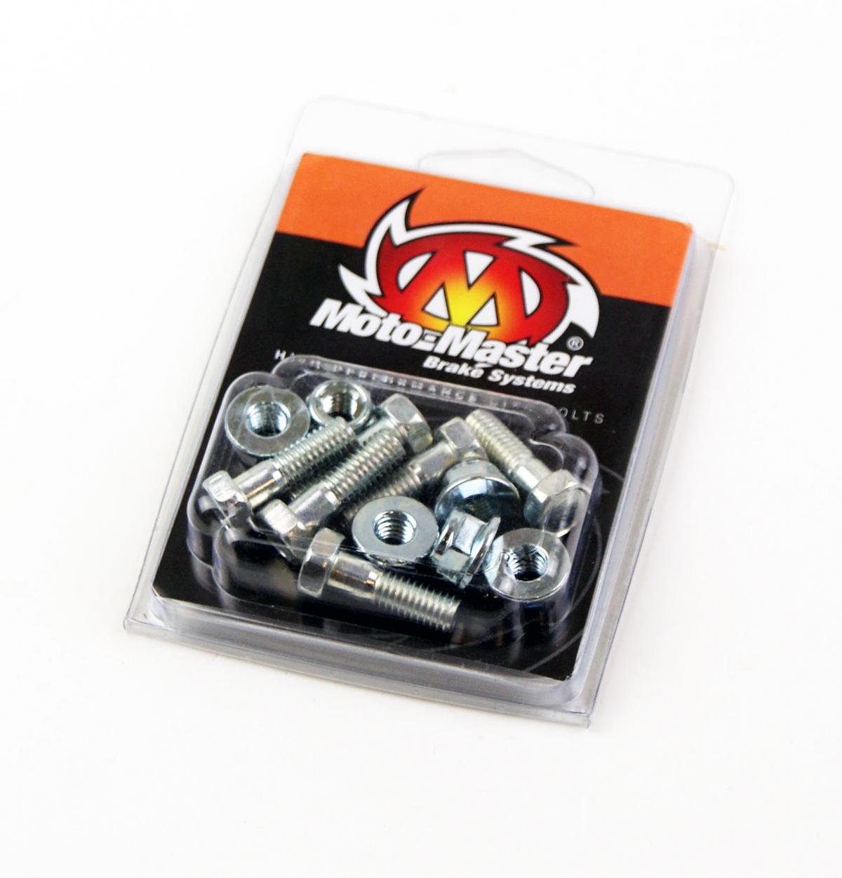 BOLT DISC M6 x 20mm +NUT HEX, MOTO-MASTER 012005 PACK 6 thumbnail 3